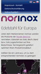 Mobile Screenshot of norinox.com